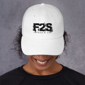 F2S Dad Hat White